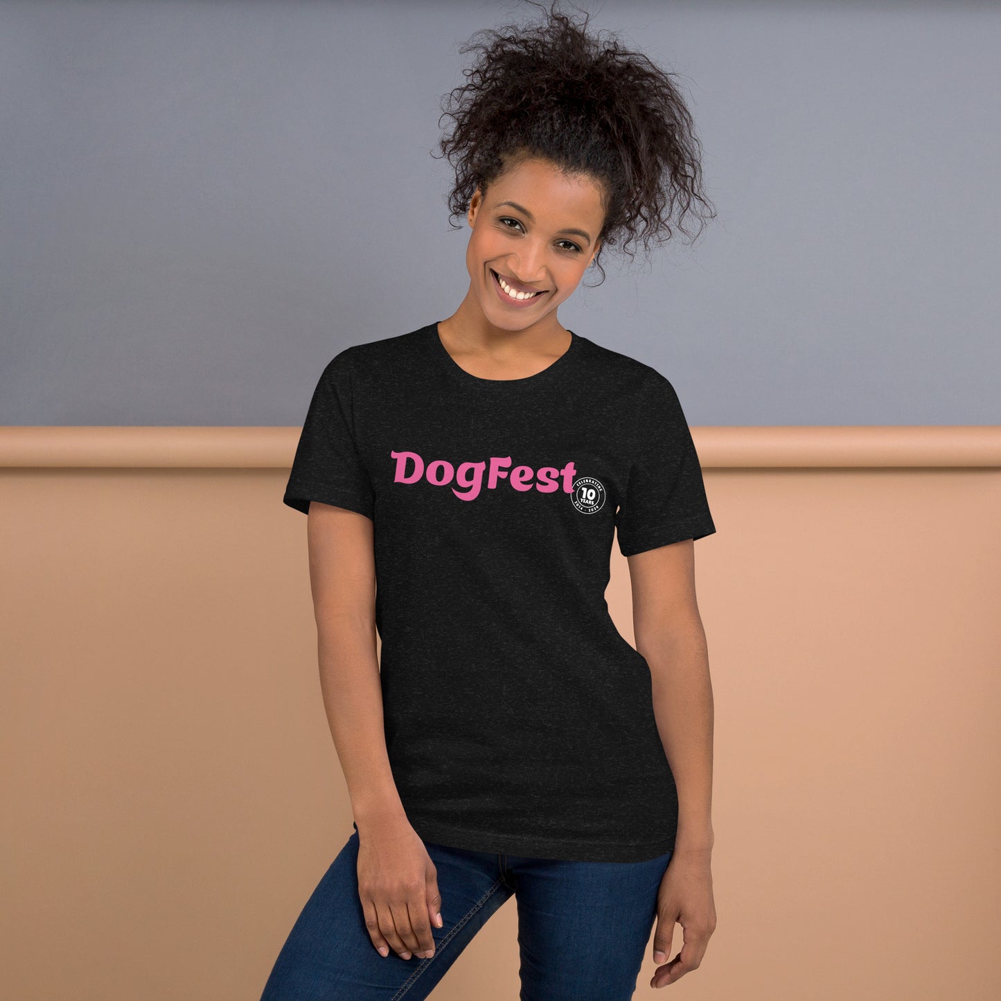 DogFest 10th birthday short-sleeve unisex t-shirt